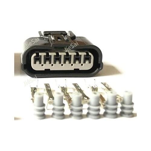 6 Pin 6189-1012 Automotive LED Light Lamp Connector Plug For Honda