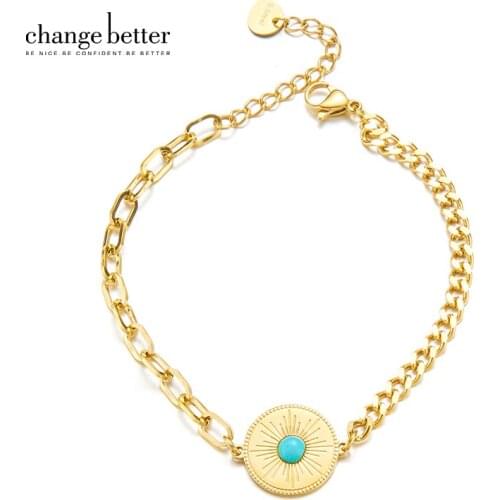 Change Better Golden Bracelets