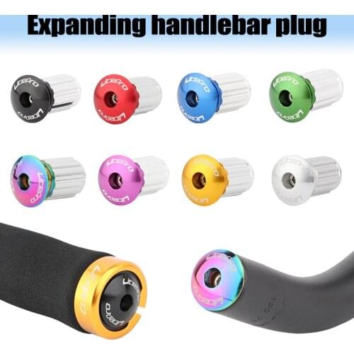 Faltrad Griff Griffe Stecker MTB Fahrrad Lenker Stecker Aluminium Legierung Radfahren Teile Bar End Kappe Expamsion 22-24MM