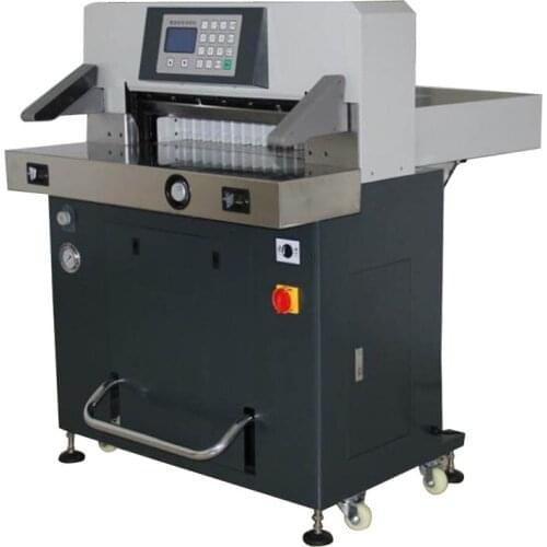 520PX Heavy Duty Hydraulic Paper Cutter Office Automatic Paper Cutting Machine Tray Machine PVC Photo Cutting Machine