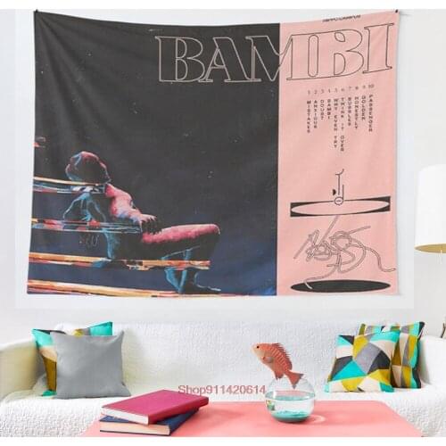 Hippo campus bambi tapestry Wall Hanging Beach Towel Throw Blanket Picnic Yoga Mat Tapestries Home Decoration