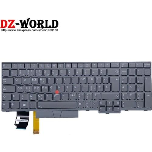 New Original Gray CFA Canadian French Backlit Keyboard for Lenovo Thinkpad T15 Gen2 P15S Gen2 Laptop 5N21B08452 5N21B08415