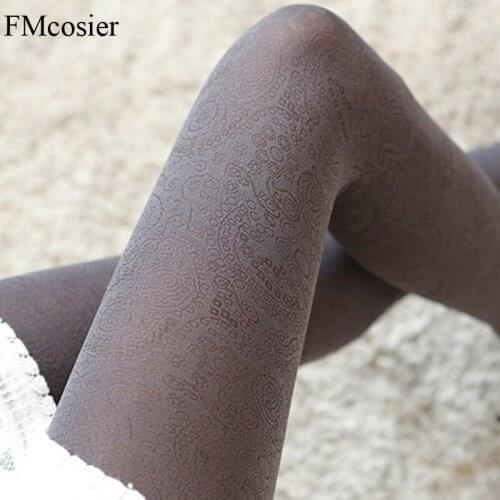 3 Pieces Autumn Spring Girls Women Print Tights Velvet Nylons Lady Sexy Pantyhose Black White Panty Hose Beautiful