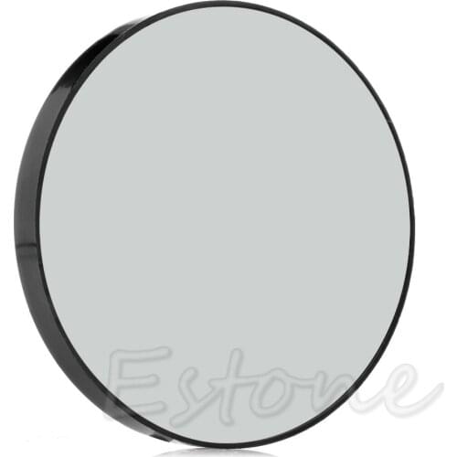 10 X Trisonic Makeup Magnifier Mirror Shaving Cosmetic Care Magnifying Lady Women Beauty Glass Round Small Portable Mirror New