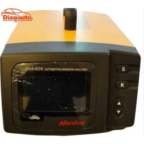 NHA-406EN Automotive Exhaust Gas Analyzer NHA406 110V/220V car auto smoke waste gas volume detector tester