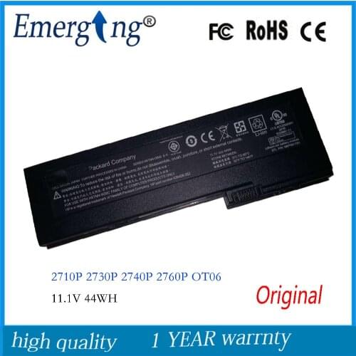 11.1V 44WH New Original Laptop Battery for HP EliteBook HSTNN-OB45 OT06 2710p 2730 2740p 2760p series HSTNN-XB45