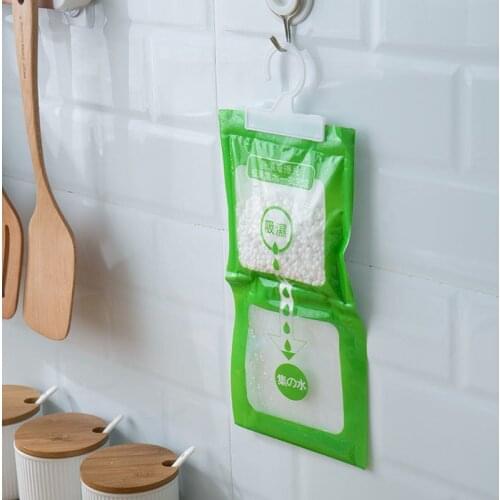 Hanging Wardrobe Moisture Bag Closet Cabinet Wardrobe Dehumidifier Drying Agent Hygroscopic Anti-Mold Desiccant Bags Moth Proof