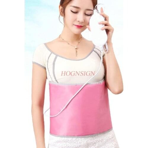 Waist Far Infrared Fever To Lose Weight With Vibration Heat Belt Warm Palace Thin Body Pack Lumbar Abdomen Massage Belly Women