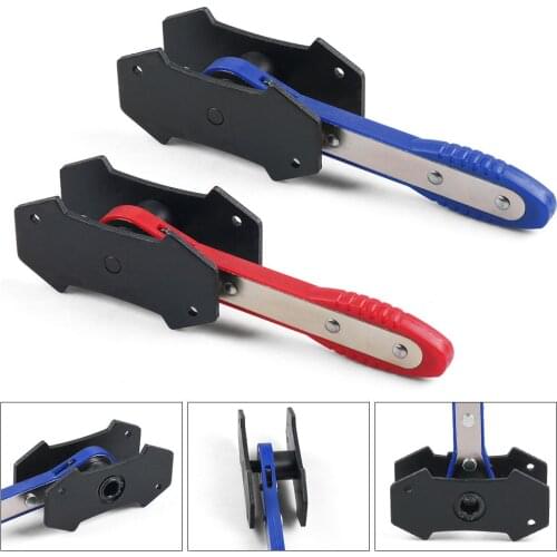 Car Ratchet Brake Piston Spreader Caliper Pad Portable Install Tool Press Red Blue TT102094