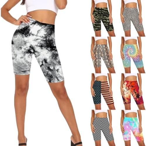 Scrunch Women Tie Leggings Yoga Fitness Shorts High Waist Butt Leggings Workout Gym Shorts Outdoor Cycling Pant