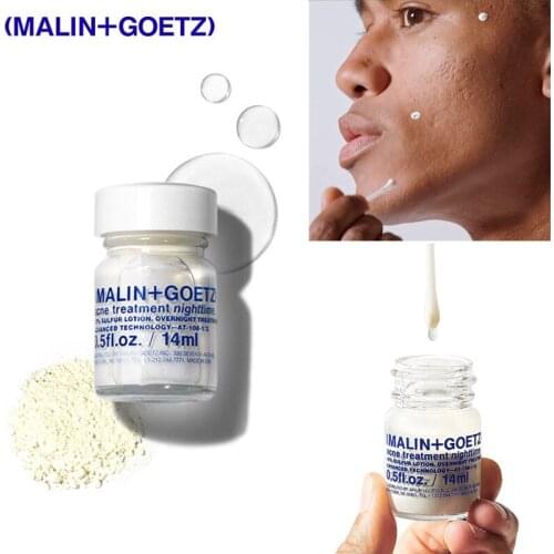 Highly Effective Acne Treatment Nighttime MALIN GOETZ 10% Sulfur Serum Blemish Pimples Breakout Control Fast Heal Acne Spots