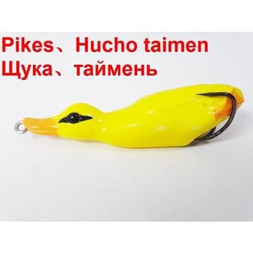High-quality lure fishing bait pikes lure hucho taimen lure 22g bait pikes bait hucho taimen fishing soft