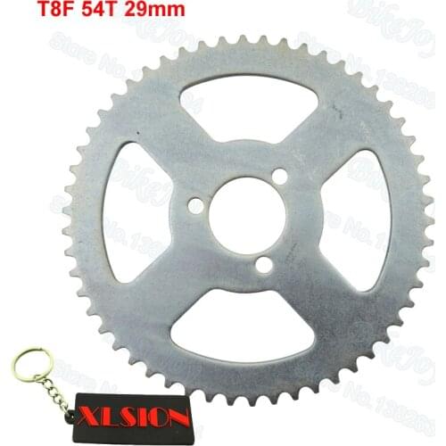 Rear Sprocket Goped Scooters T8F 54 Tooth 29mm 47cc 49cc 2 Stroke Engine Pocket Motorcycle Mini Bike ATV Quad Dirt Parts