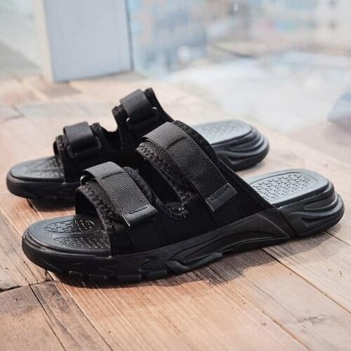 Women sandalias for slides sandale rubber sport mens roman casual sandels mens male trekking gladiator beach korean sandal 2020