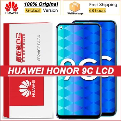 100% Original LCD Display For Huawei honor 9C Touch Screen Digitizer 10 Touch Screen For Honor 9C 9 C AKA-L29 Repair Parts