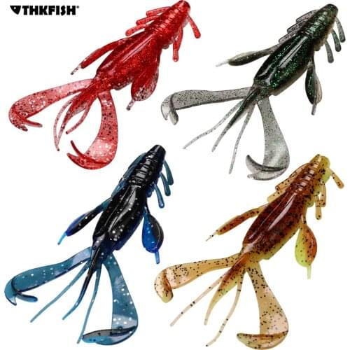 5pcs/pack 10cm 10.6g Soft Fishing Lures Lobster Crawfish Creature Claws bait Soft Bait Lure Bass Fishing Lures pesca