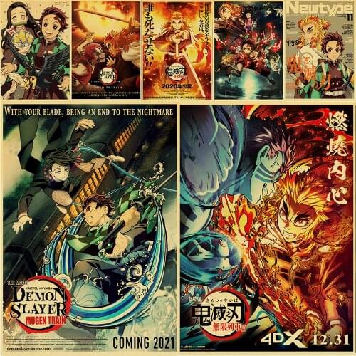 5D DIY Classic Anime Diamond Painting Diamond Embroidery Mosaic Cross Stitch Demon Slayer Diamond Art Painting Home Decor