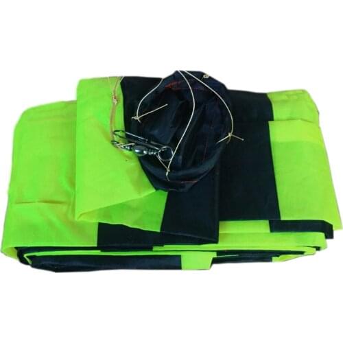 Outdoor Sports Kite Accessories /10m Black with Green 3D /Tube Tail For Delta kite/Stunt /software kites Kids Gif