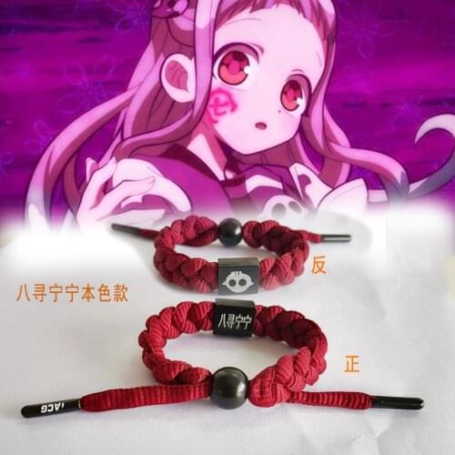 Anime Jibaku Shounen Toilet Bound Hanako Kun Nene Yashiro Cosplay Bracelet Hand-knitted Girl Boy Accessory Prop Christmas Gift