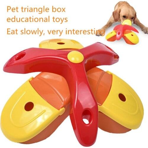 Free Shipping Cat Dog Pet Bowls New Pet Supplies For High IQ Pet Educational Toys Treasure Hunk Game Slow Feeder Training Senses