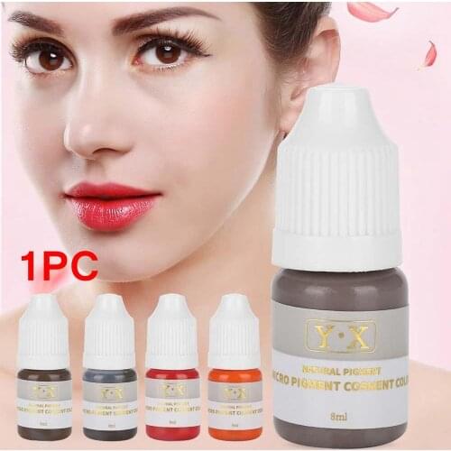 New Professional Tattoo Ink Semi Permanent Makeup Machine Micro Pigments Microblading Eyebrow Lip Eyeliner Makeup Cosmetic