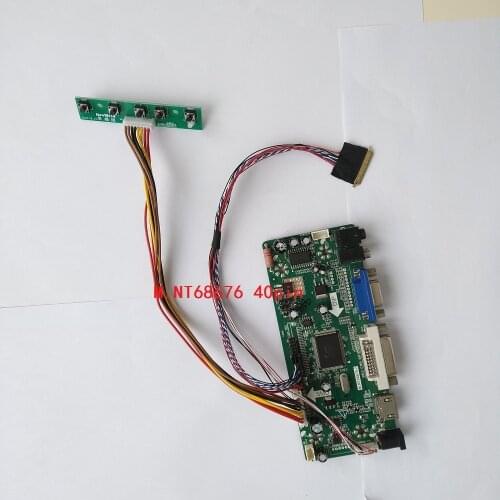 For 40pin B173RW01 V4/B173RW01 V5 1600*900 Screen monitor LCD LED HDMI DVI VGA Aduio DIY controller board driver