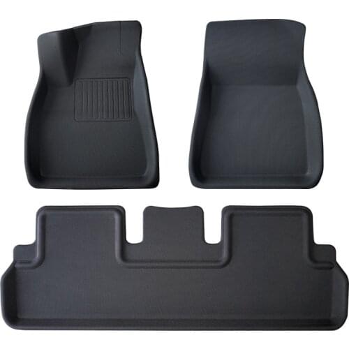 Tesla Model3 foot pad fully enclosed 3D waterproof suit modified accessories TPE XPE car floor mat