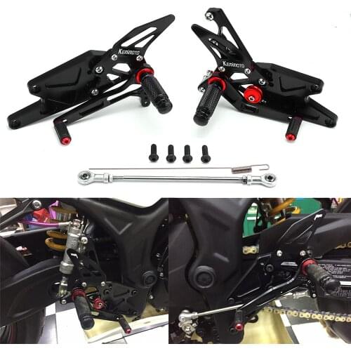 For Yamaha YZF R25 R3 CNC Adjustable Rear Set Rearsets Footrest YZF MT-03 R3 2014 2015 2016 2017 2018 2019 2020 MT-25 MT25