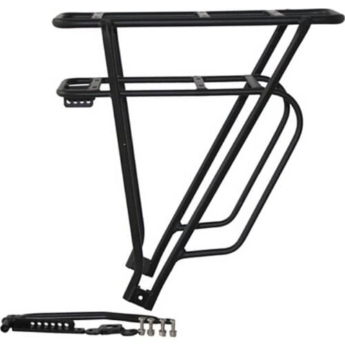 Electric bicycle 26inch 700C Bike Luggage Rack Double Layer Bicycle Battery Rear Carrier Adjustable heavy duty Bike Hanger