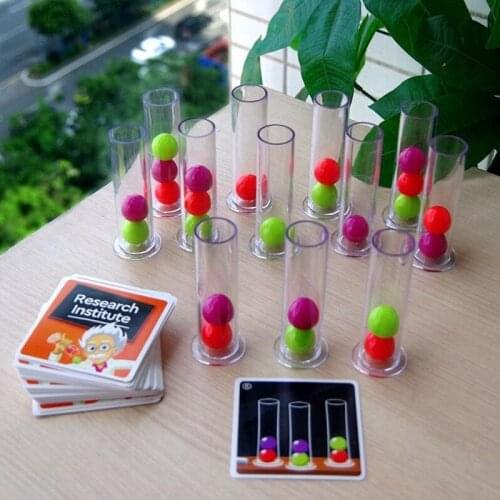 Logical thinking color push understanding of the game board game parent-child interaction Family Party Game toys