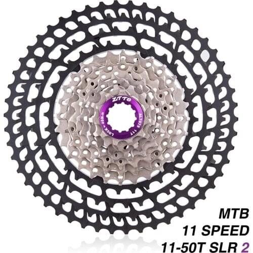 MTB 11 Speed 11-50T SLR2 Cassette Wide Ratio Ultralight 360g CNC Freewheel Mountain Bike for sram XX1 m9000 Bicycle Parts