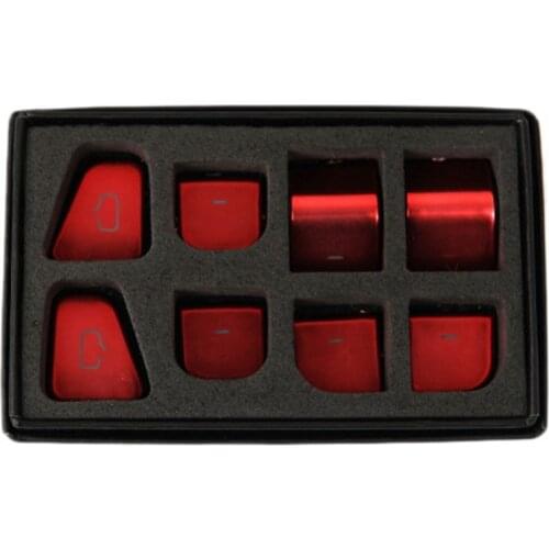 Car Window Lift Switch Button Door Open Sticker Trim for Tesla Model3 2021 High Quality ABS Interior Accessories