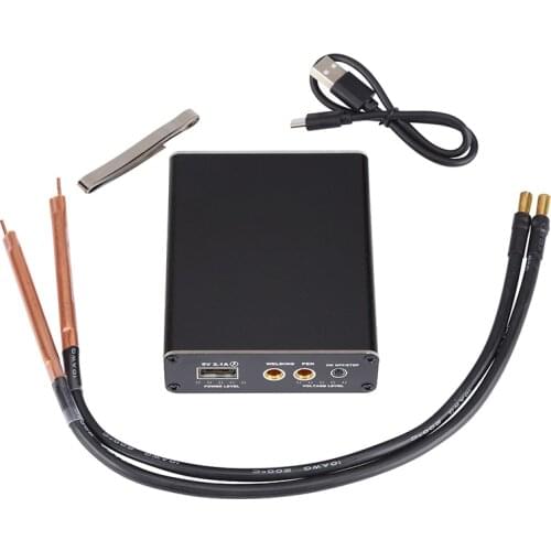 New Handheld Spot Welder 5 Gears Adjustable Mini Spot Welding Machine for 18650 Battery 2.1A Fast Charge Power Bank