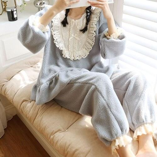 MINIKHOO Women's Warm Pajamas