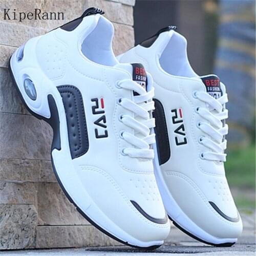 2021 New Men Shoes Air Cushion Sneakers Breathable Outdoor Walking Sport Shoes For Male Lace-up Casual Shoes Bubble Men Footwear