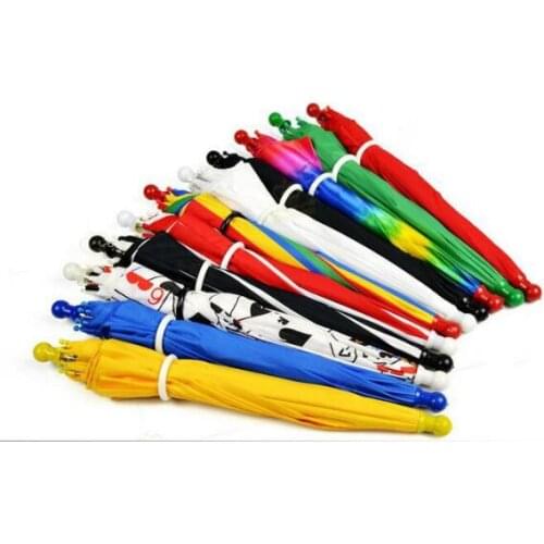 Pack of 10 pieces Magic Umbrella/Parasol Stage Magic,33cm length - Magic Tricks,Gimmick Prop Magia Accessories,Fun,Toys