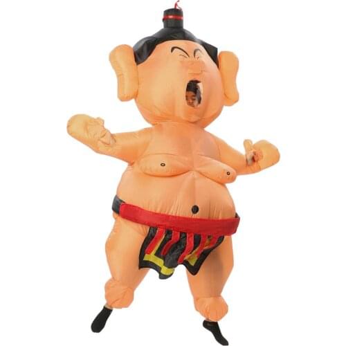 New huge Sumo Inflatable Costume Cosplay Jumpsuit Unisex Suitable for adults Party Carnival Christmas Halloween Cosplay
