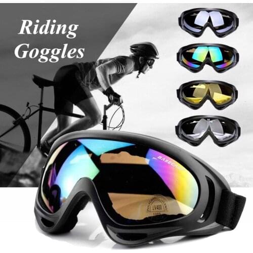 Professional Safety high-end Glasses Driving Motorcycles UV400 Double Lens Impact goggles Ski mirror Goggles Riding Outdoor