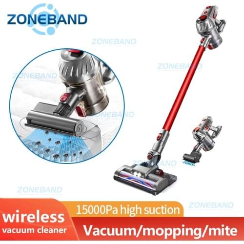 Hand Held Wireless Vacuum Cleaner for Car Strong Suction Mite Removal Dust Collector Aspirator Electric Mop Smart Home Appliance