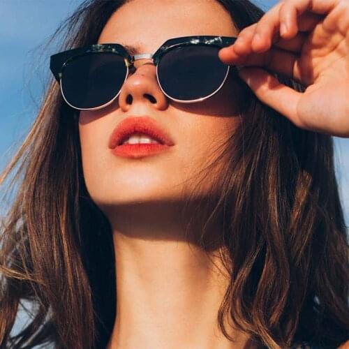 Polarized Trend Sunglasses for Men Summer Vintage Gradien Elegant Decoration Gafa De Sol Mujer Verano 2021 Women Glasses Adults