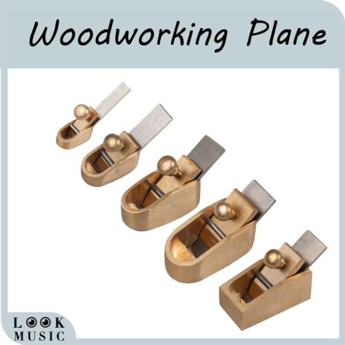 8/12/14/16/18MM Blade Width Woodworking Planes Violin Making Tool Brass Plane Hand Planer