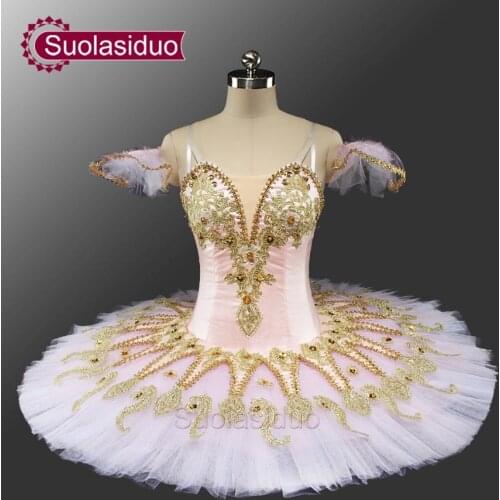 Green Classical Ballet Tutu Stage Wear Costumes Don Quixote Ballet Dance Performance Competition Apperal Adult Rose Red Ballet