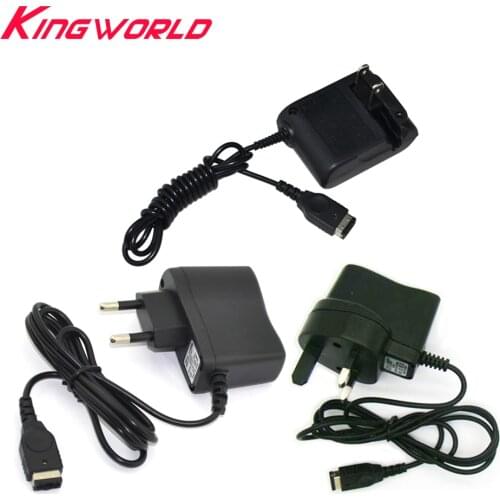 10pcs US EU UK Plug AC Adapter Power Supply Charger for G-BA SP for N-DS for G-ameBoy Advance SP