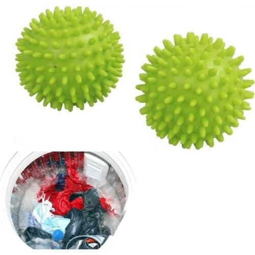 2 Pcs/lot Large Strong Decontamination Laundry Ball Home Clothes Care Reusable Dryer Ball Laundry Balls