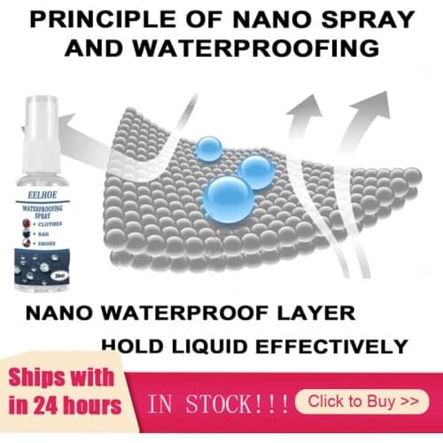 30ml Universal For Shoes Practical Liquid Stain Repellent Protection Invisible Waterproof Spray Non-toxic Away From Dust TSLM1