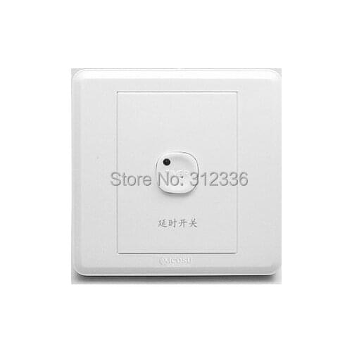 Free shipping wall switch Acoustic control delay switch sound control switch