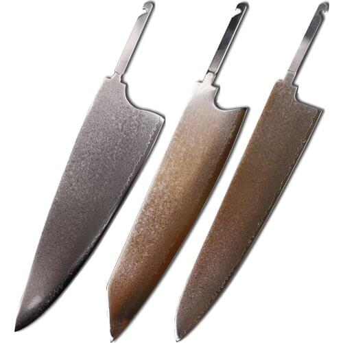DIY Damascus VG10 Blade Kitchen Various EDC Knives for Cutting Meat, Vegetables and Fruits
