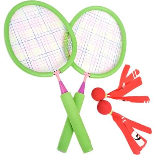 Kids Badminton Racket Set 2 Player Badminton Set With Storage Bag For Indoor Outdoor Sports Toys For Children Kids Boys Girls