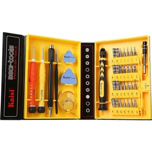 KS-3801 38 in 1 Screwdriver Set Precision Magnetic Screwdrivers Kit Opening Repair Tools For Mobile Phone & Tablet & Laptop