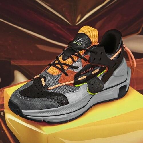 Hot Sale New Chunky Mens Sneakers Breathable Running Shoes Fashion Desgin Style Outdoor Wear-resistant No-slip Jogging Shoes